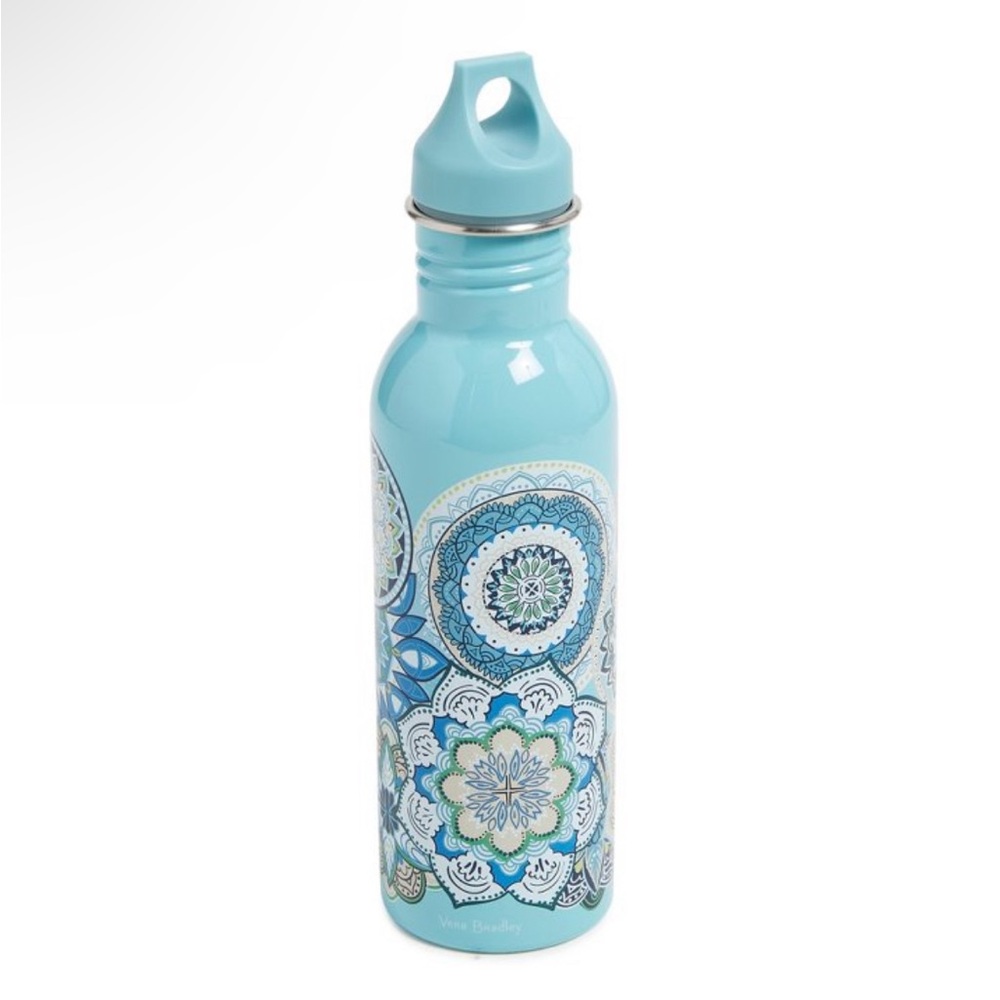 Vera Bradley Outlet Stainless Steel Water Bottle 25oz Sketched Medallion